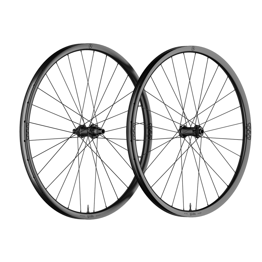 logos components gída carbon fiber mountain bike wheelset